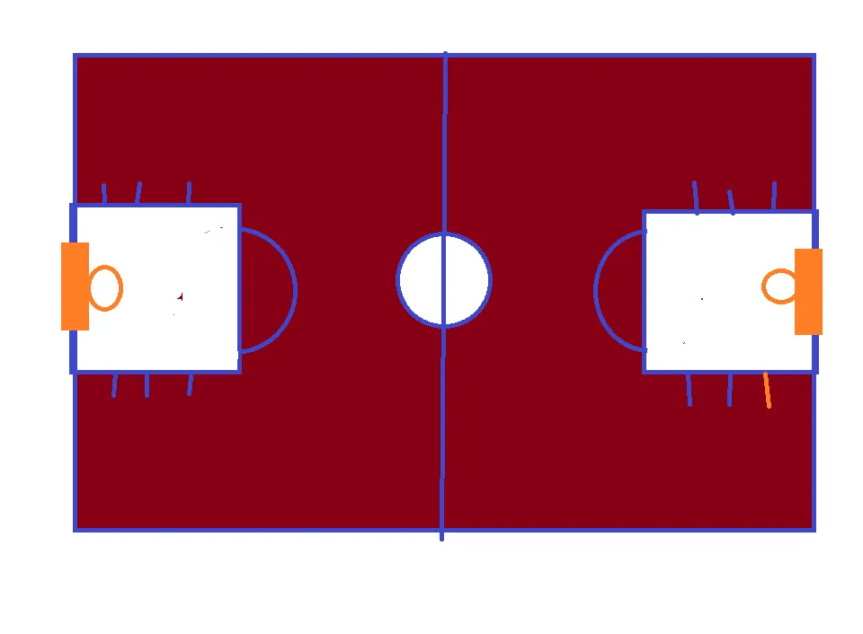 cancha 1 por Karla Alessandra Menendez Mazariego