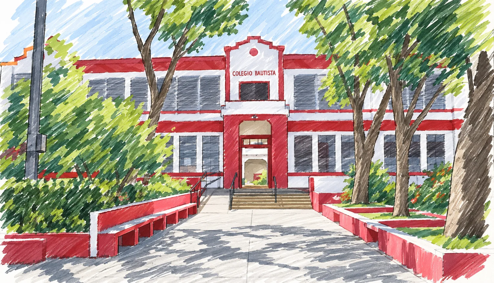 colegio bautista por Mauricio Alberto Arana Alvarado