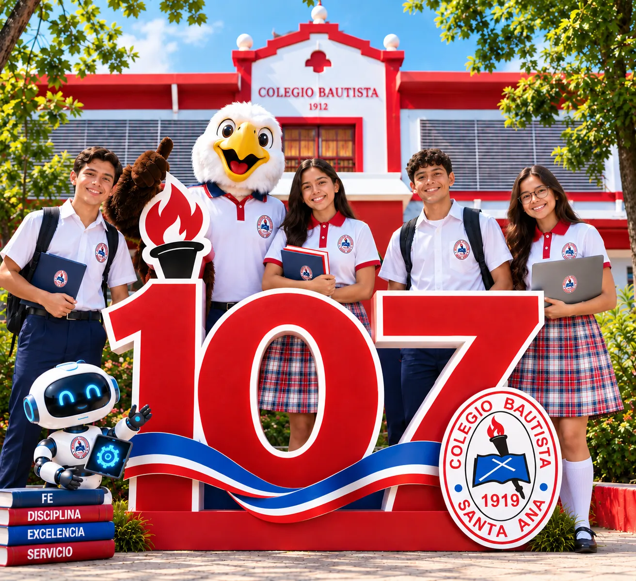 “Colegio Bautista: 107 Años Dejando Huella” por Katia Elizabeth Solorzano Canales
