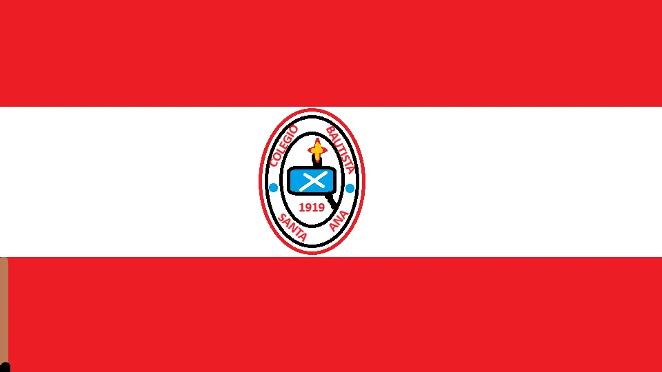 Bandera Colegio Bautista por Alexis Fernando Mejía Alvarez