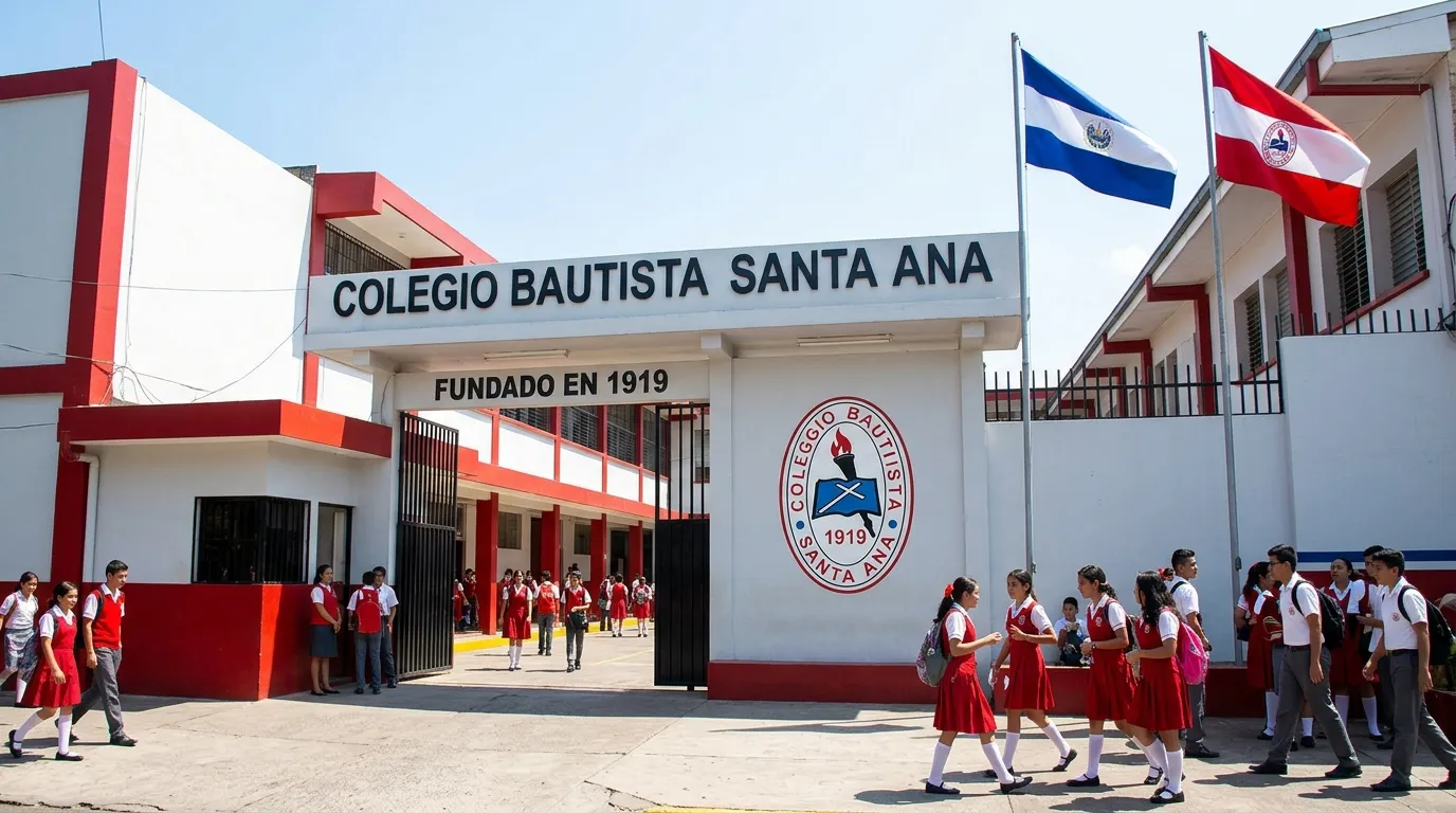 colegio bautista de santa ana por Mateo Giovanni Leiva Manc�a